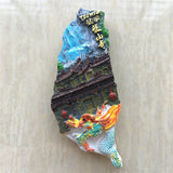 Monga Taipei Taiwan China Fridge Magnet 3D Resin