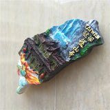 Monga Taipei Taiwan China Fridge Magnet 3D Resin