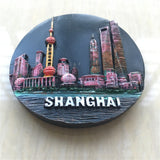 Shanghai China Fridge Magnet 3D Resin