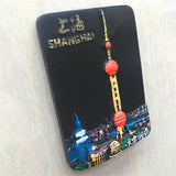 Shanghai China Fridge Magnet 3D Resin