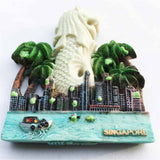 Singapore Fridge Magnet 3D Resin