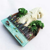 Singapore Fridge Magnet 3D Resin