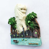 Singapore Fridge Magnet 3D Resin