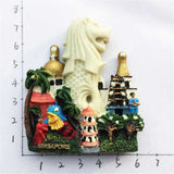 Singapore Fridge Magnet 3D Resin