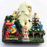 Singapore Fridge Magnet 3D Resin