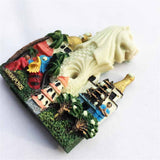 Singapore Fridge Magnet 3D Resin