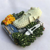 Singapore Fridge Magnet 3D Resin