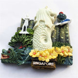 Singapore Fridge Magnet 3D Resin