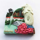 Singapore Fridge Magnet 3D Resin