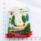 Singapore Fridge Magnet 3D Resin