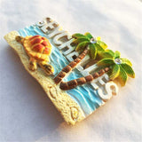 Seychelles Fridge Magnet 3D Resin