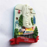 Singapore Fridge Magnet 3D Resin