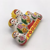 Matryoshka Doll Russia Fridge Magnet 3D Resin