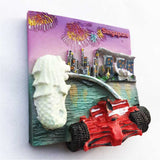 Singapore Fridge Magnet 3D Resin