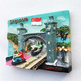 Singapore Fridge Magnet 3D Resin