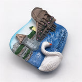 Luzern Switzerland Fridge Magnet 3D Resin