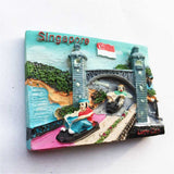 Singapore Fridge Magnet 3D Resin