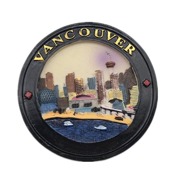 Vancouver Canada Fridge Magnet 3D Resin