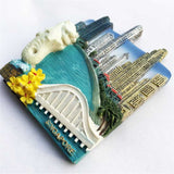 Singapore Fridge Magnet 3D Resin