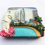 Singapore Fridge Magnet 3D Resin