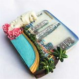 Singapore Fridge Magnet 3D Resin