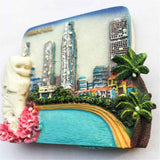 Singapore Fridge Magnet 3D Resin