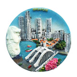 Singapore Fridge Magnet 3D Resin