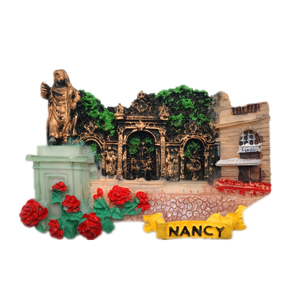 Nancy France Fridge Magnet 3D Resin