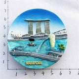 Singapore Fridge Magnet 3D Resin