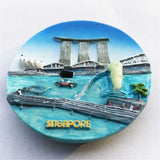 Singapore Fridge Magnet 3D Resin