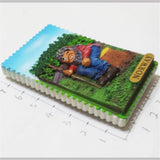 Norway Fridge Magnet 3D Resin