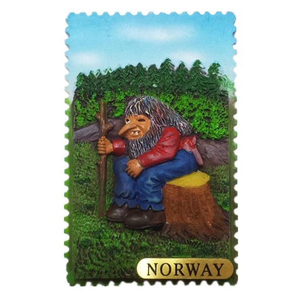 Norway Fridge Magnet 3D Resin