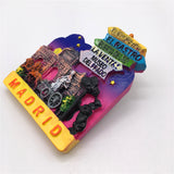 Madrid Spain Fridge Magnet 3D Resin