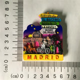 Madrid Spain Fridge Magnet 3D Resin