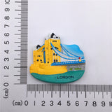 London Tower Bridge England UK Fridge Magnet 3D Resin