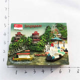 Singapore Fridge Magnet 3D Resin