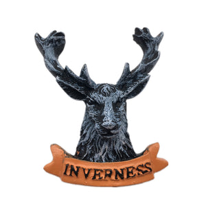 Elk Inverness England UK Fridge Magnet 3D Resin