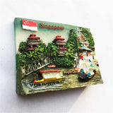 Singapore Fridge Magnet 3D Resin