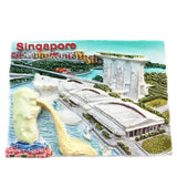 Singapore Fridge Magnet 3D Resin