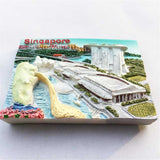 Singapore Fridge Magnet 3D Resin