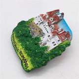 Transylvania Castle Romania Fridge Magnet 3D Resin