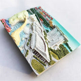 Singapore Fridge Magnet 3D Resin