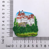 Transylvania Castle Romania Fridge Magnet 3D Resin