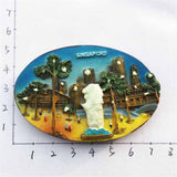 Singapore Fridge Magnet 3D Resin