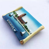 Stockholm Sweden Fridge Magnet 3D Resin