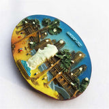 Singapore Fridge Magnet 3D Resin