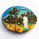 Singapore Fridge Magnet 3D Resin