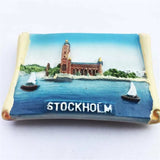 Stockholm Sweden Fridge Magnet 3D Resin