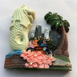 Singapore Fridge Magnet 3D Resin