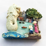 Singapore Fridge Magnet 3D Resin